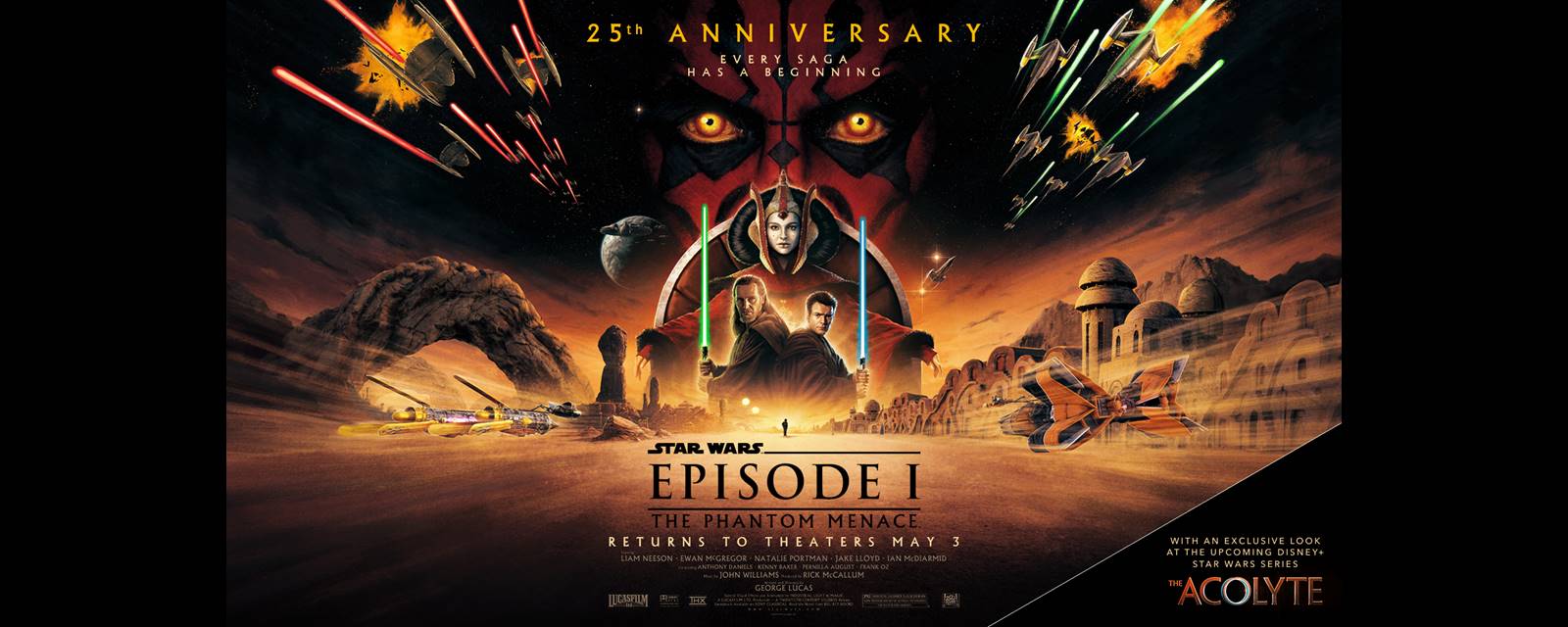 Star Wars Episode 1: The Phantom Menace 25th Anniversary