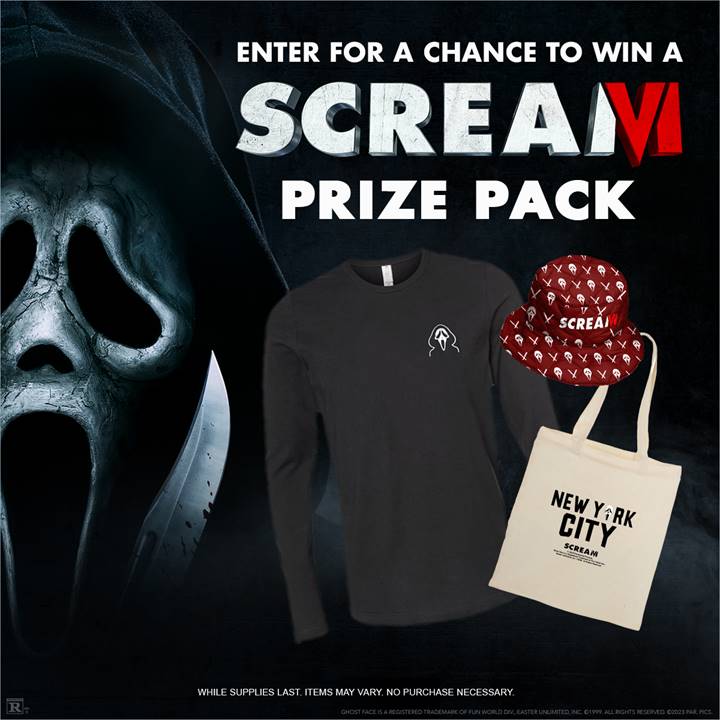 Scream VI Sweepstakes