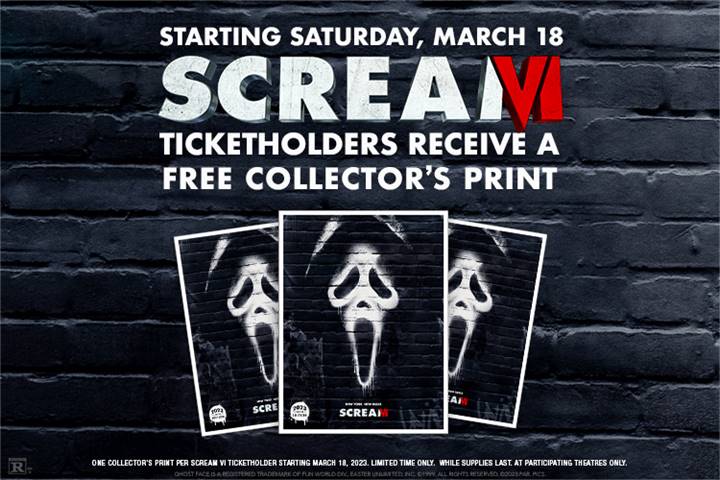 Scream VI Collector's Print Scream VI Collector's Print