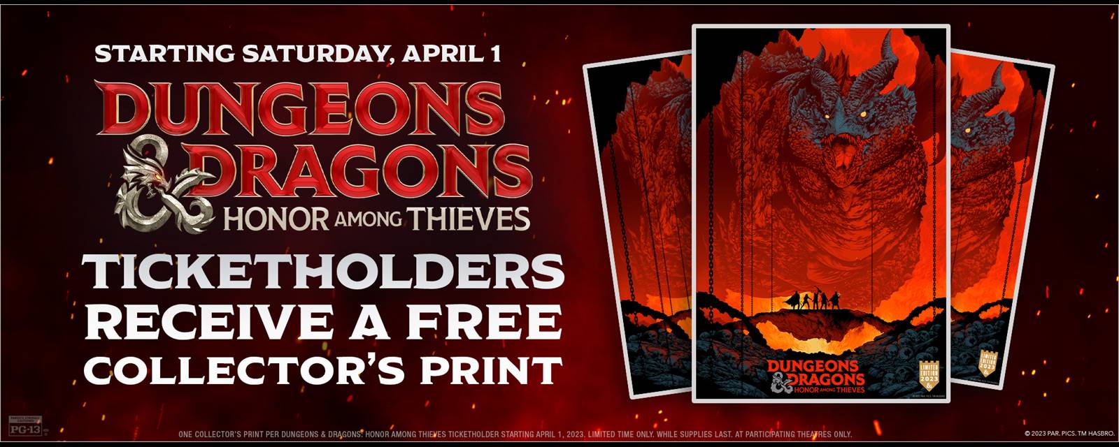 Dungeons & Dragons: Honor Among Thieves Collector's Print