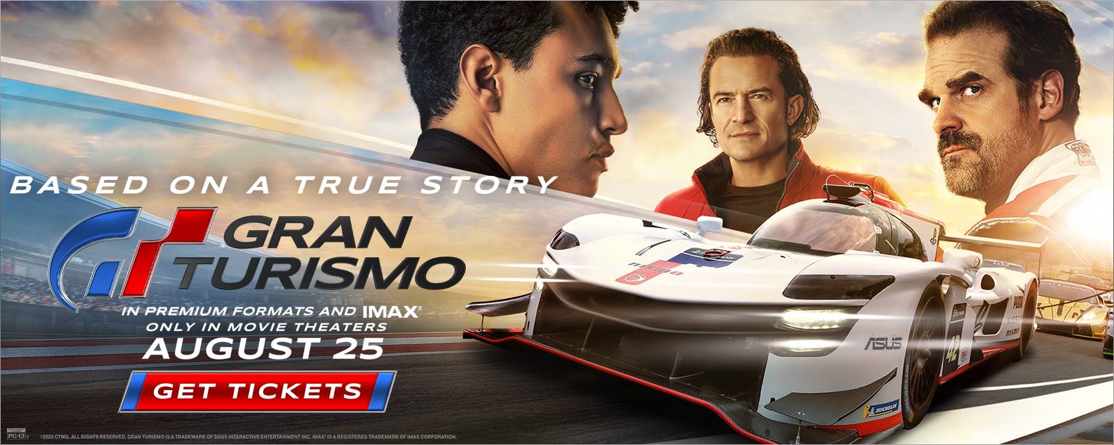 GRAN TURISMO: BASED ON A TRUE STORY